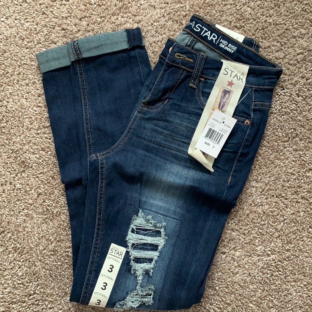 Mid Rise Skinny Jeans